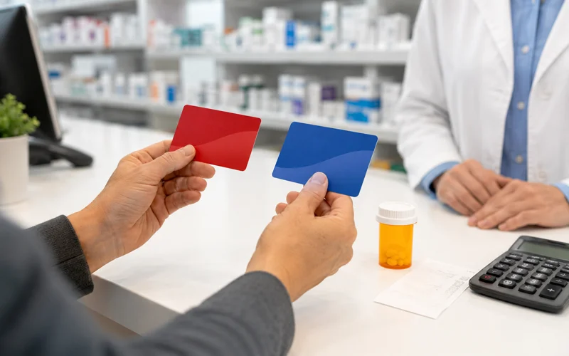 Prescription card vs discount card