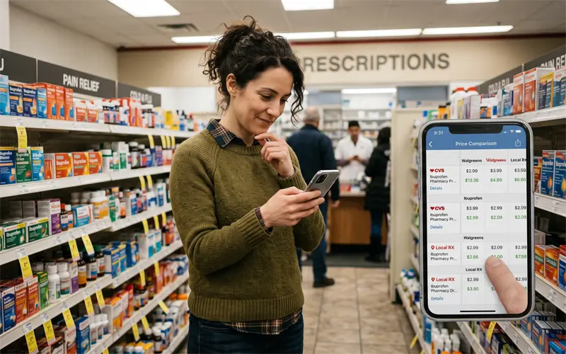 Compare Prices Across Multiple Pharmacies