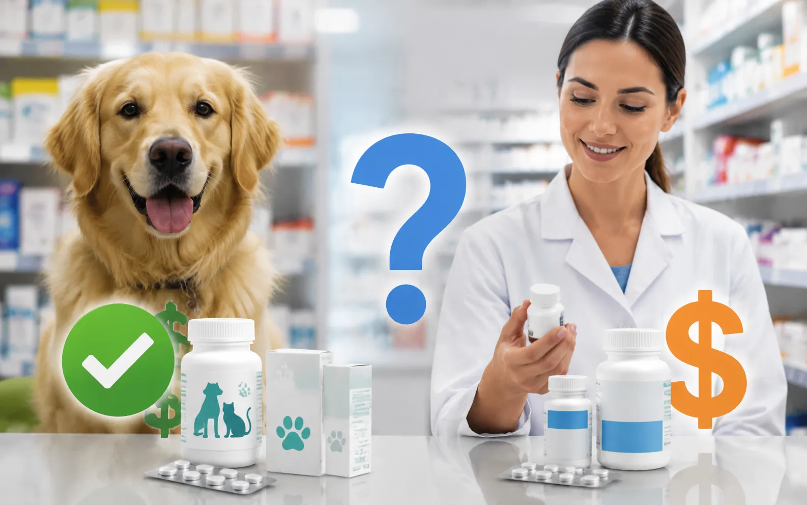 Are Pet Medications Cheaper at Human Pharmacies?