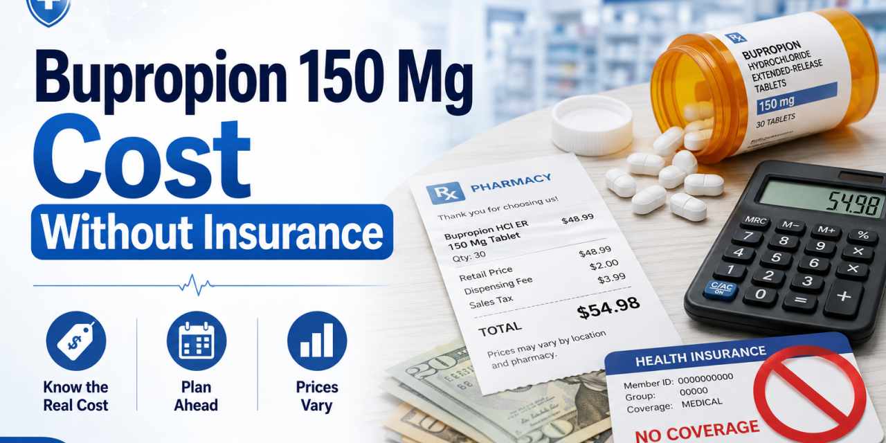 Bupropion 150 Mg Cost Without Insurance: Real Prices and Savings Options