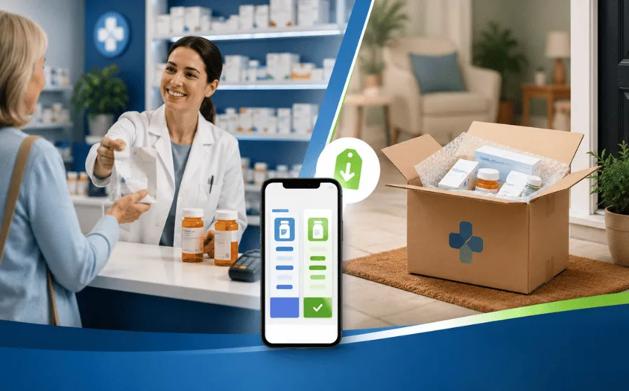 Retail Pharmacy vs. Mail-Order price