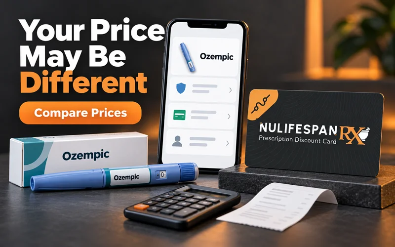 Compare prices with RX card