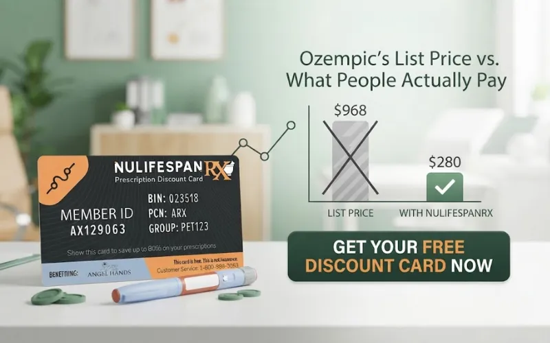 Ozempic's List Price vs. What People Actually Pay