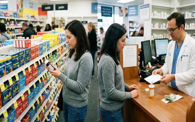 Prescription vs OTC Pain Relief and What They Really Cost