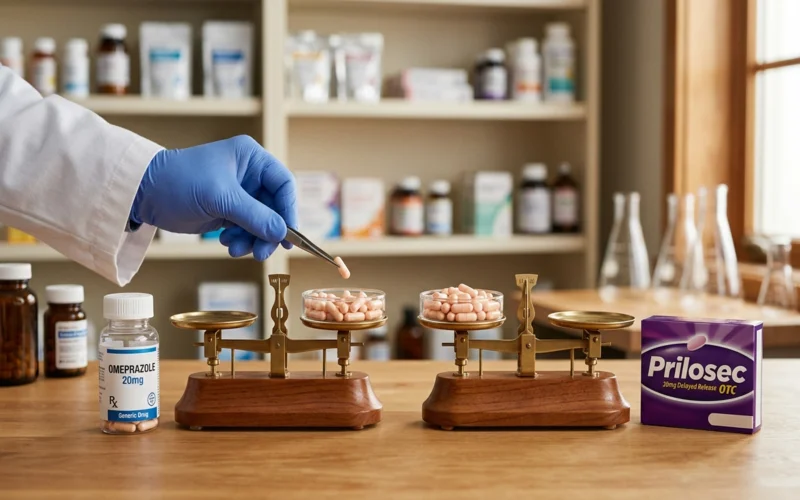 Generic Omeprazole Versus Brand-Name Prilosec