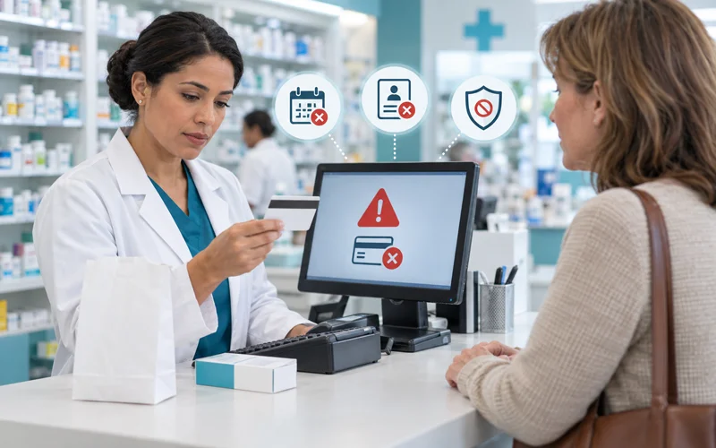 Reasons a Savings Card Gets Rejected at the Pharmacy