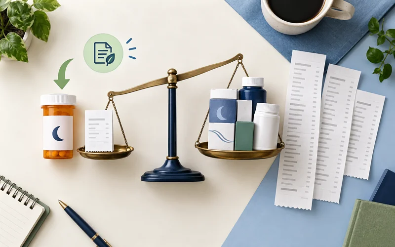 Sleep medication cost comparison