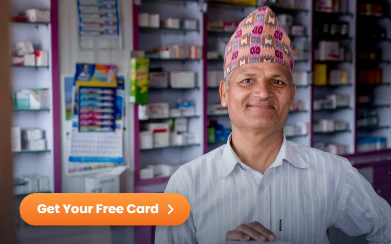 Get a free NuLifeSpan Rx prescription discount card