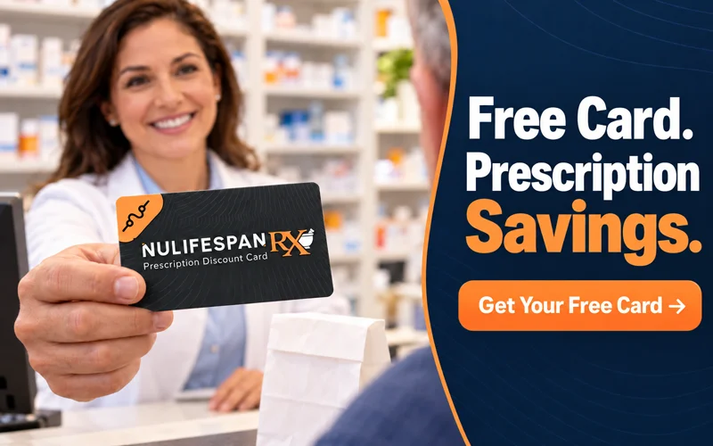 NuLifeSpan RX free discount card.