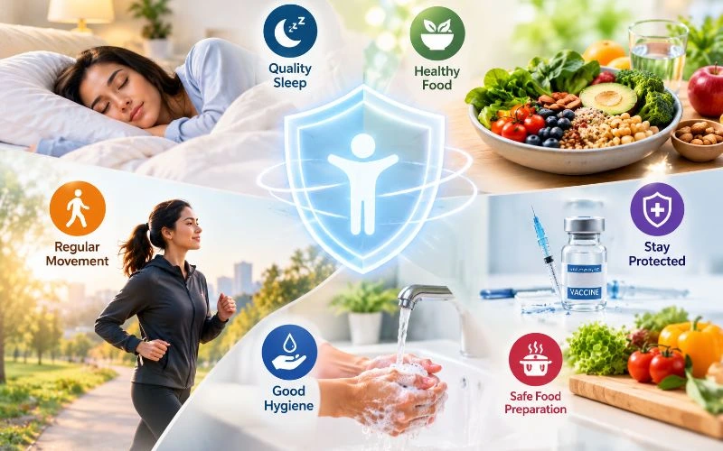 Daily Habits for Strong Immunity