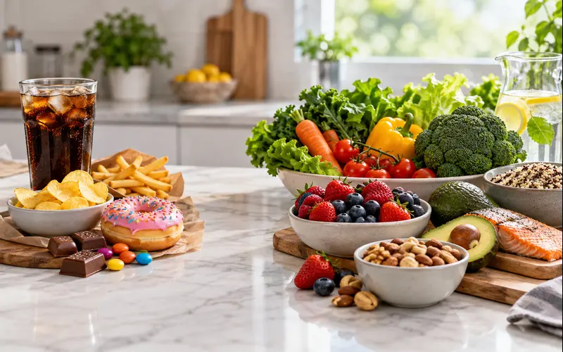 Healthy whole foods