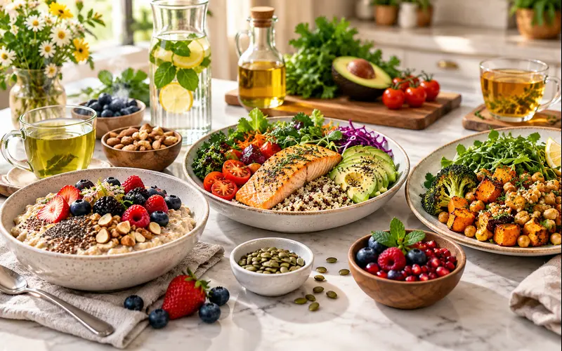 Healthy longevity-friendly meals