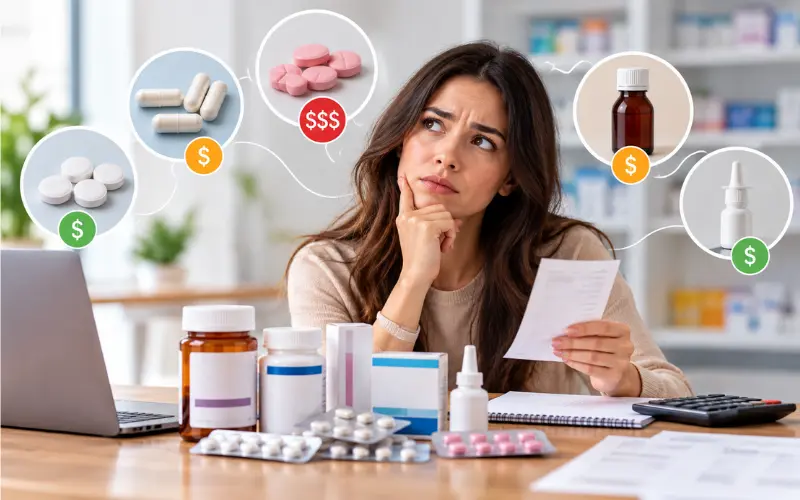Why anti-nausea medication prices vary.
