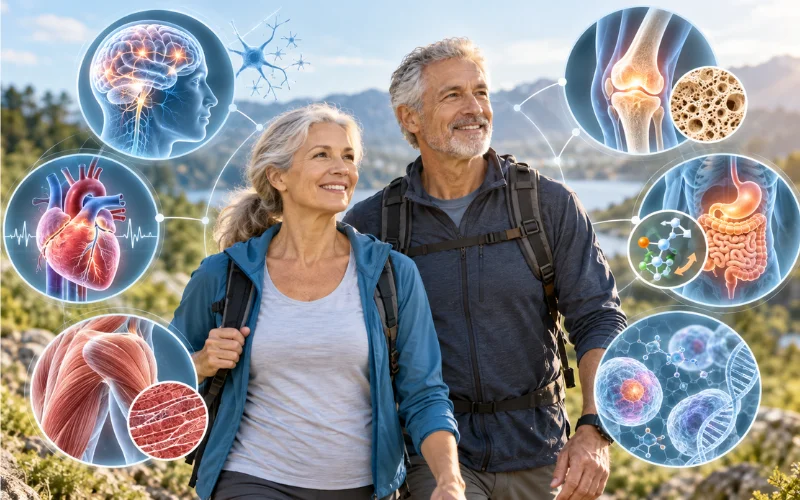 How the body changes with age