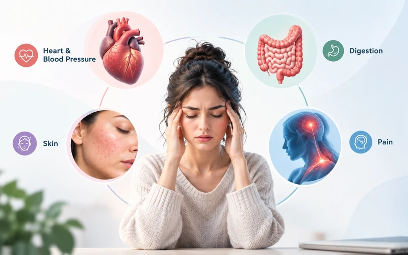 Effects of chronic stress on the body