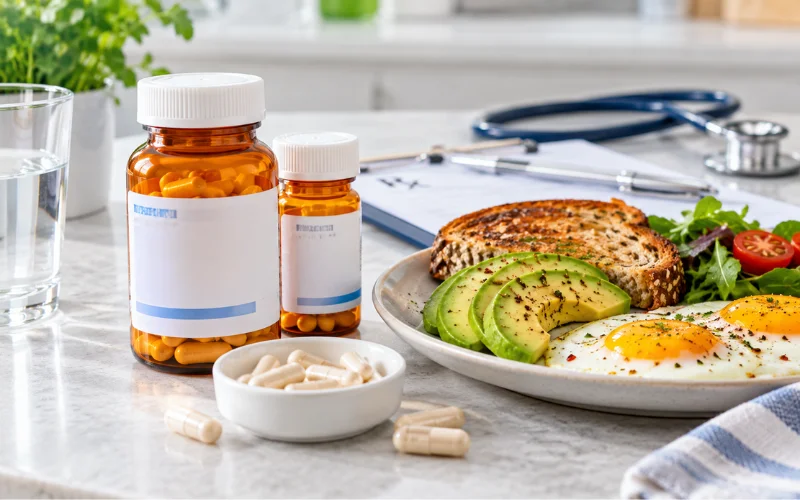 Uses of prescription digestive enzyme products.